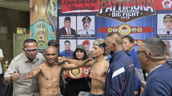 Pattimura International Big Fight 2026 Sajikan Duel Sengit Indonesia vs Thailand