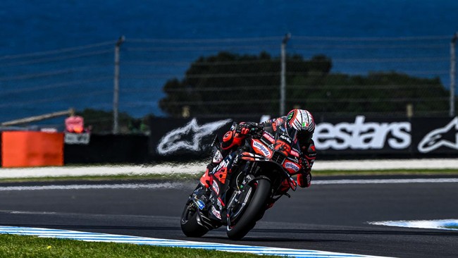 Bezzecchi Tercepat di Practice MotoGP Aragon, Duo Marquez Berada di Belakang