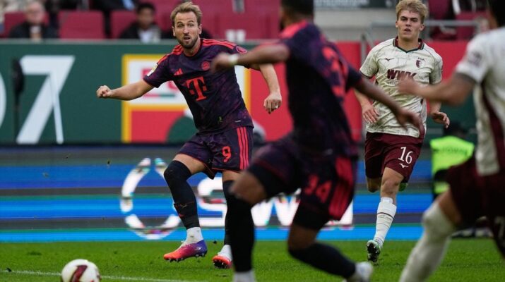 Harry Kane Jadi Man of the Match Augsburg vs Bayern Munchen, Tampil Dominan di Laga Bundesliga